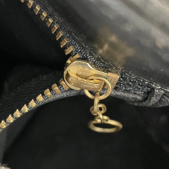 Authentic COACH Large Soho Black Leather Shopping Tote Bag - Picture 12 of 15